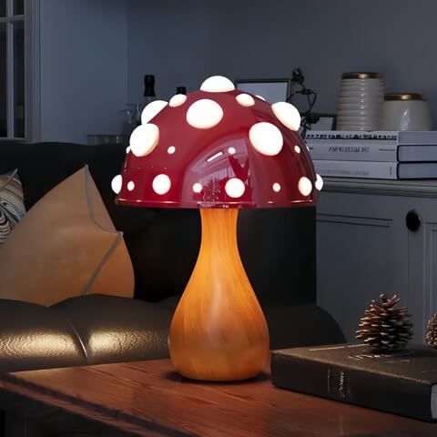 Lámpara de mesa LED Mushroom Fly