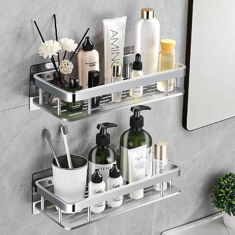 Estante organizador de baño premium. 