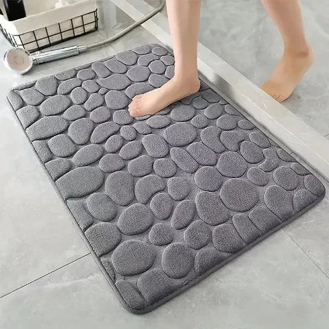 Alfombra de baño acolchada antideslizante 