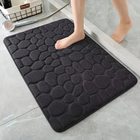 Alfombra de baño acolchada antideslizante 