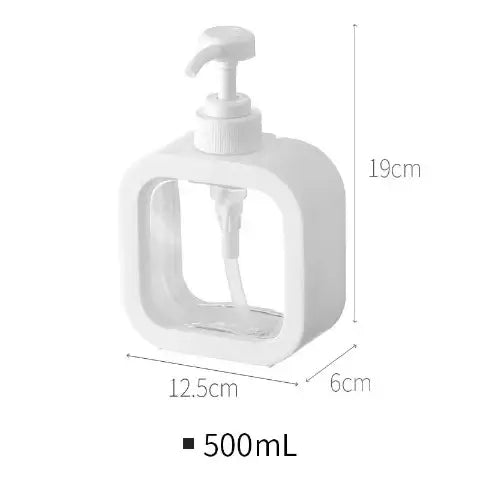 Dispensador de jabón líquido transparente 