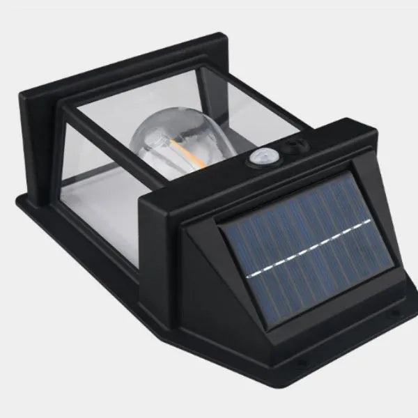 Luminária Solar de Parede com Sensor de Presença