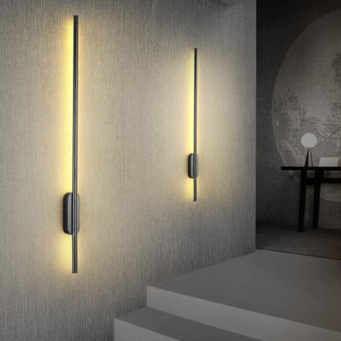 Lámpara de pared moderna Led Lux ​​negra 