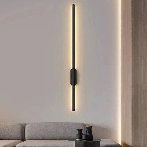 Lámpara de pared moderna Led Lux ​​negra 