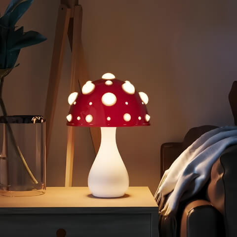 Lámpara de mesa LED Mushroom Fly