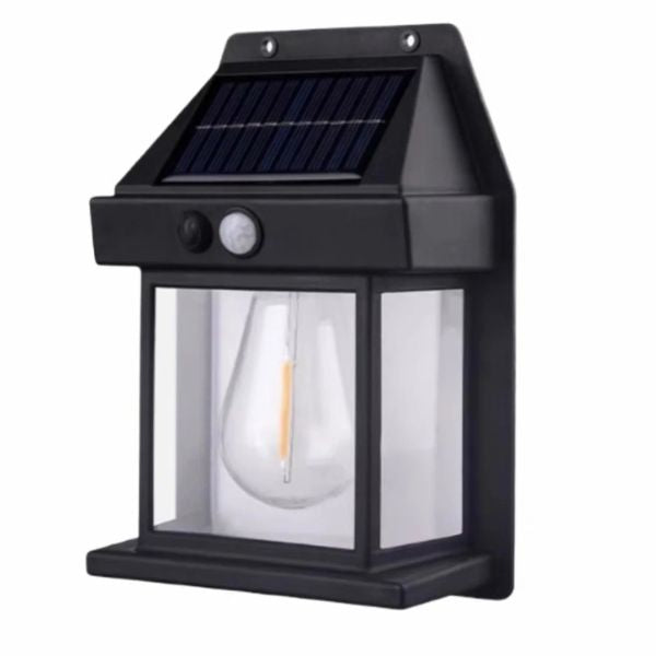 Luminária Solar de Parede com Sensor de Presença